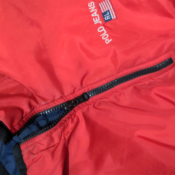 90's Vintage Polo Reversible Jacket - Picture 13 of 16